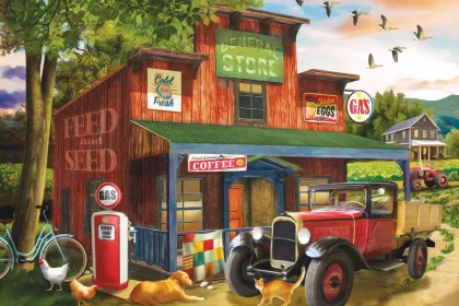 Picking Up Supplies jigsaw puzzle