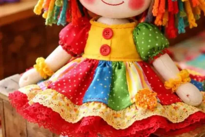 Rag doll jigsaw puzzle