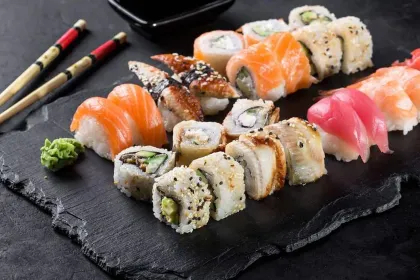 Sushi jigsaw puzzle