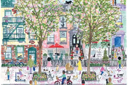 city cats jigsaw puzzle