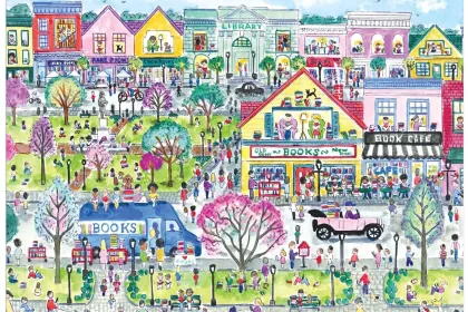 book town jigsaw puzzle