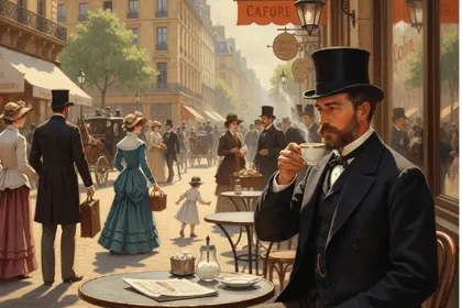 Coffee in Paris. jigsaw puzzle