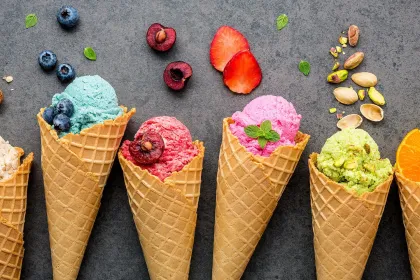 Ice cream jigsaw puzzle