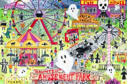 spooky fair jigsaw puzzle