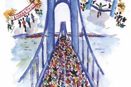 marathon jigsaw puzzle