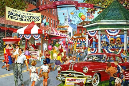 Hometown Celebration jigsaw puzzle