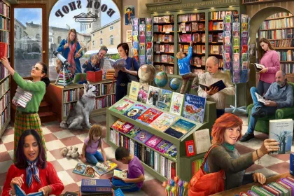 Busy Book Shop jigsaw puzzle