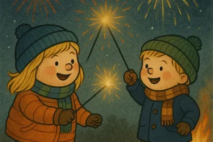 sparklers jigsaw puzzle
