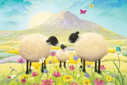 spring lamb jigsaw puzzle