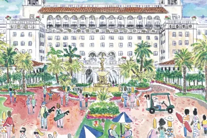 palm beach hotel jigsaw puzzle