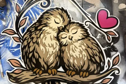 lovebirds jigsaw puzzle