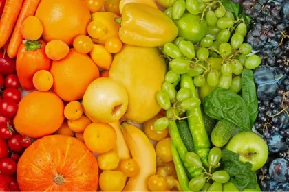 Rainbow Food Platter jigsaw puzzle