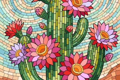 Cactus jigsaw puzzle