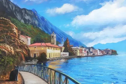 Black cat jigsaw puzzle