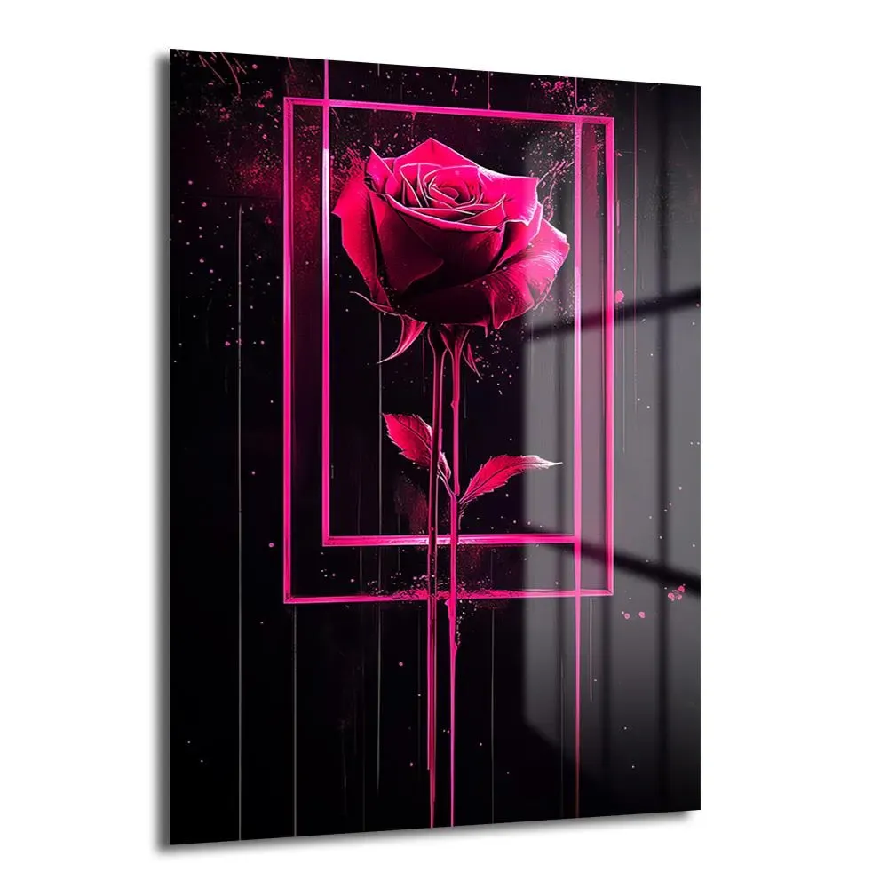 e.g. a bleeding rose