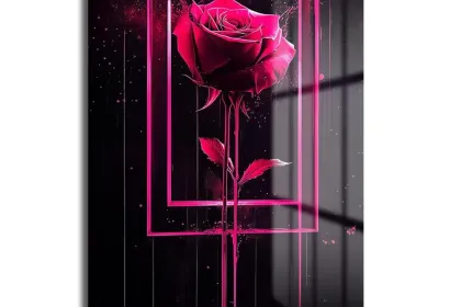 e.g. a bleeding rose jigsaw puzzle