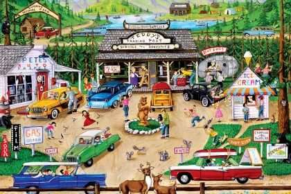 Greetings From The National Parks jigsaw puzzle