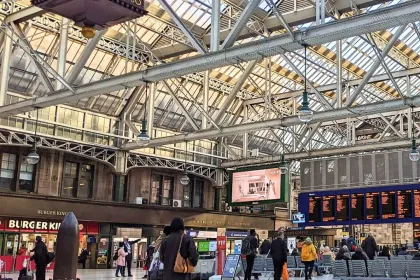 Glasgow central station jigsaw puzzle