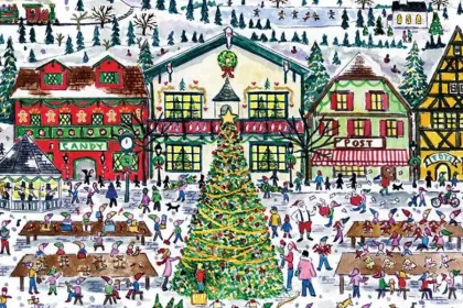elf town jigsaw puzzle