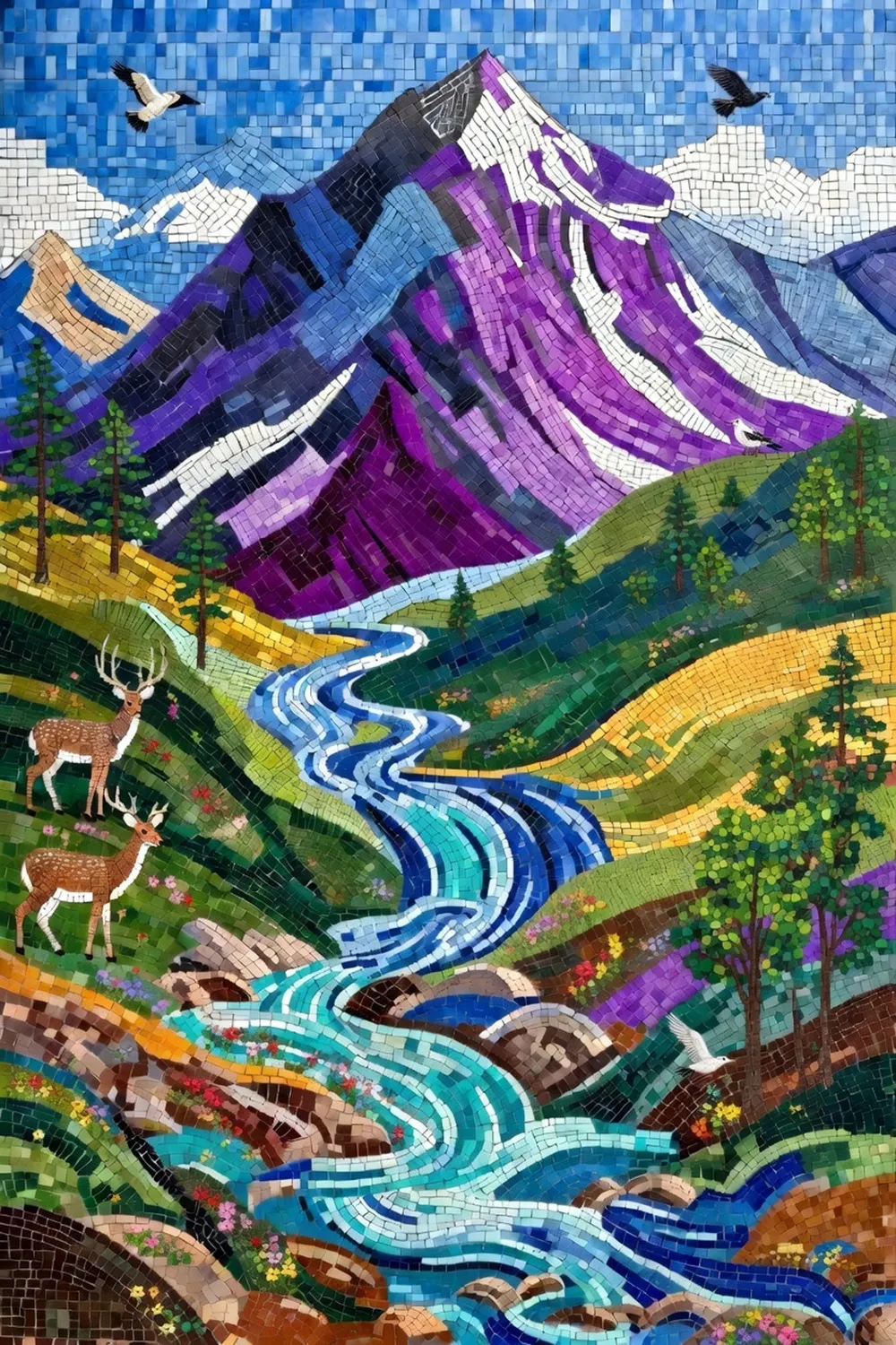 Mountain Mosaic