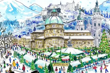Salzburg xmas jigsaw puzzle