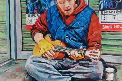 Busker jigsaw puzzle