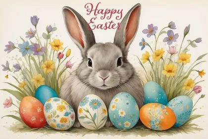 Happy Easter jigsaw puzzle