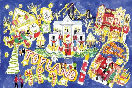 santa land jigsaw puzzle