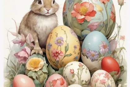 Vintage Eggs jigsaw puzzle