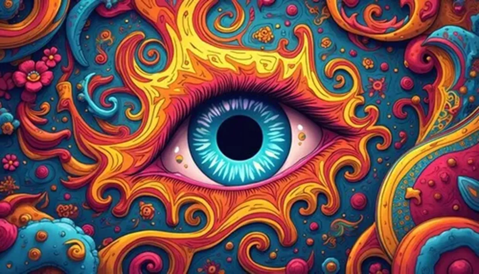 PsEYEchedelic jigsaw puzzle