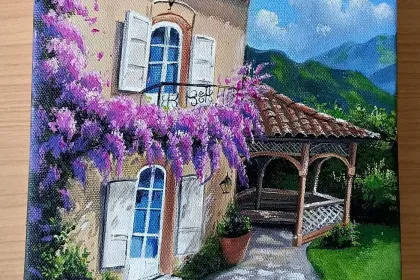 painted scene jigsaw puzzle