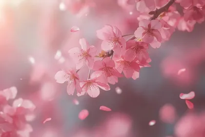 Cherry blossom jigsaw puzzle