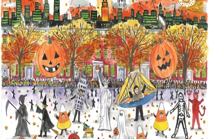 halloween parade jigsaw puzzle