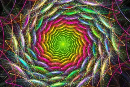 Psychedelic Fractal jigsaw puzzle