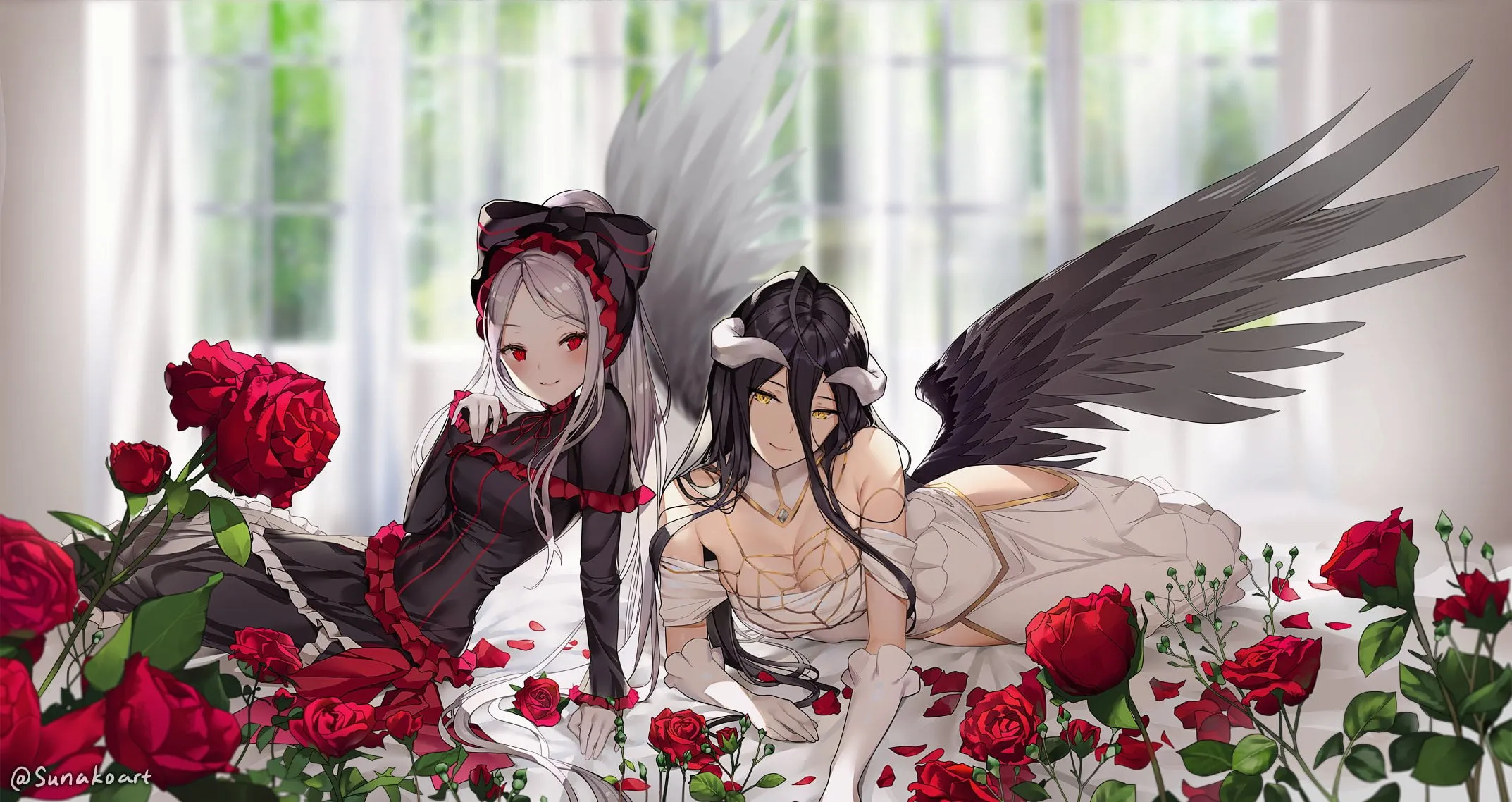 Overlord Albedo x Shalltear