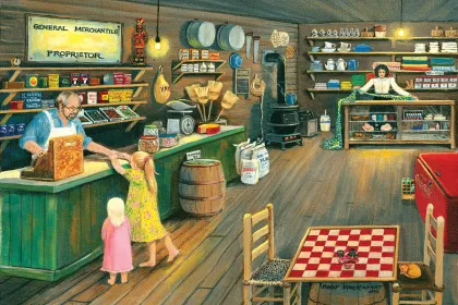 Buying Candy jigsaw puzzle