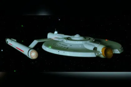 perseus class from star trek jigsaw puzzle