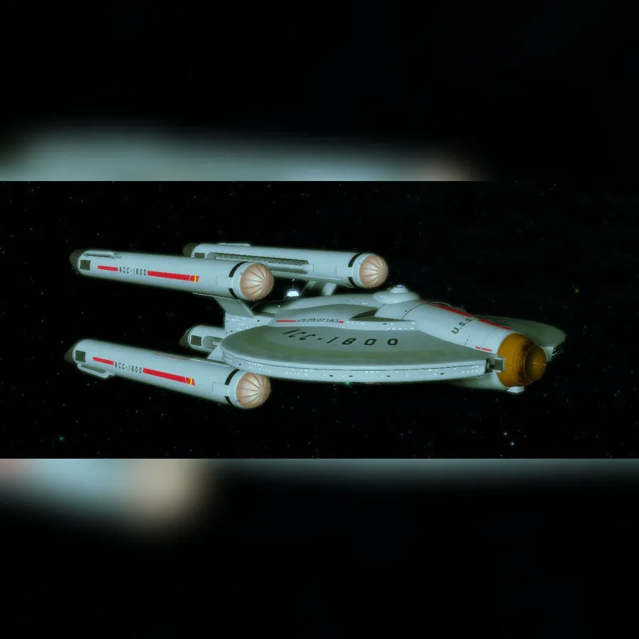 Gemini-class Temporal Cruiser/battleship from star trek