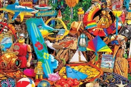 Beach Time Flea Market jigsaw puzzle