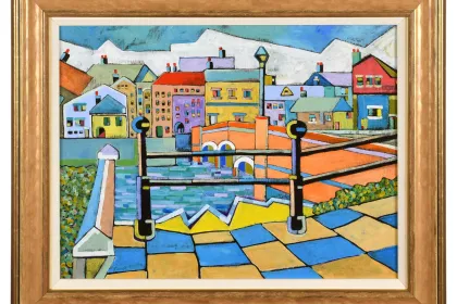 abstract jigsaw puzzle