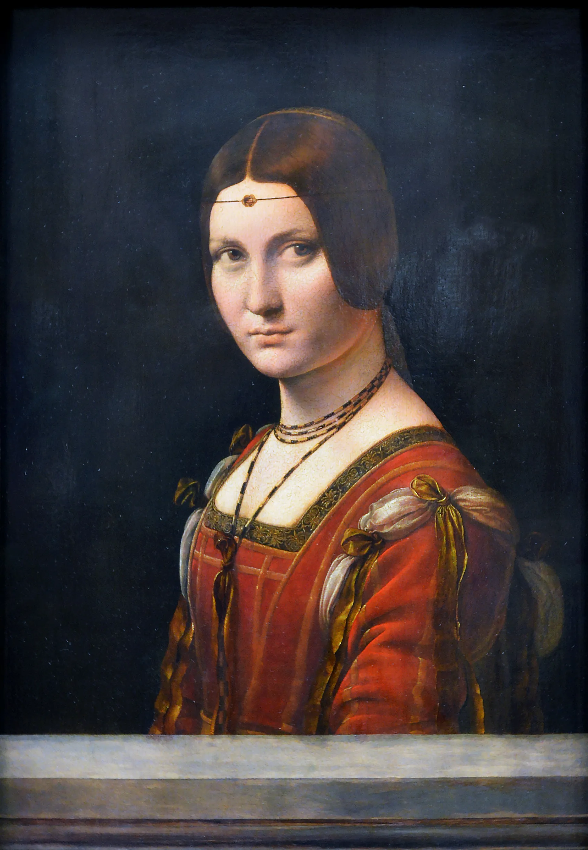 Portrait of an Unknown Woman (La Belle Ferroriene) by Leonardo da Vinci