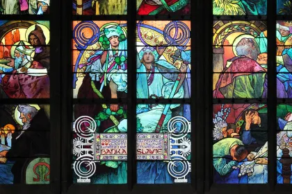 Mucha Window Czech Republic jigsaw puzzle