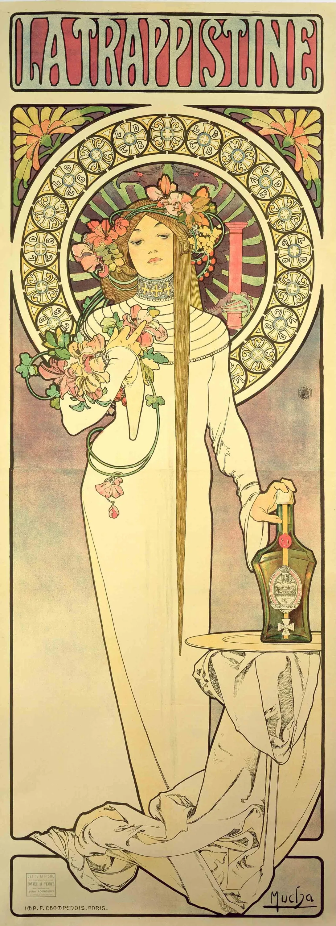 "La Trappistine" by Alphonse Mucha