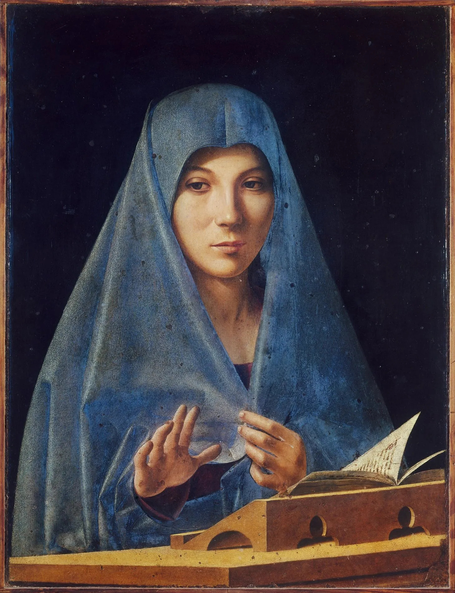 Virgin Annunciate by Antonello da Messina