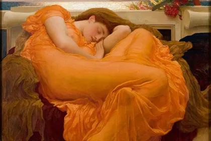 Frederic Leighton, "Flaming June" jigsaw puzzle