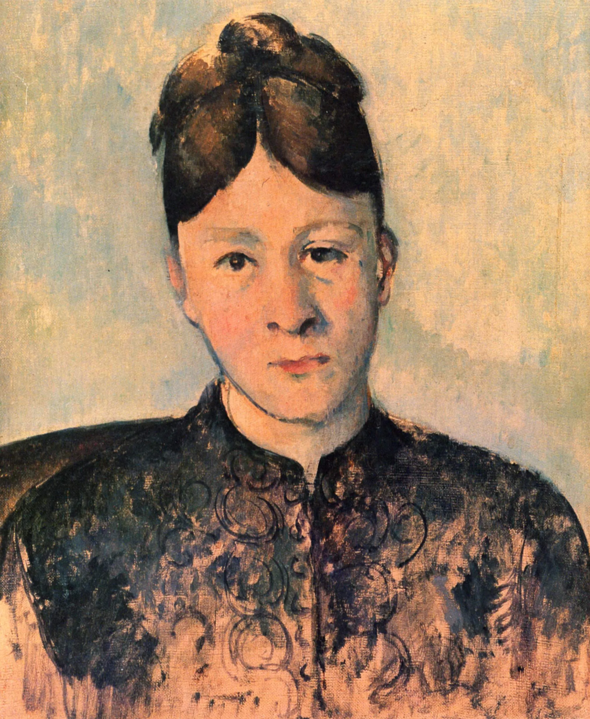 Paul Cézanne, Portrait of Madame Cézanne, ca. 1885
