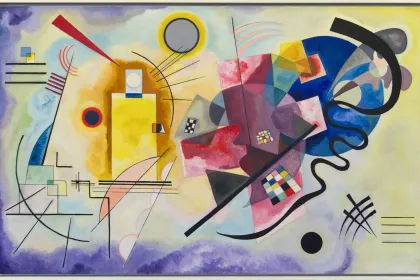 Wassily Kandinsky, Yellow-Red-Blue, 1925 jigsaw puzzle