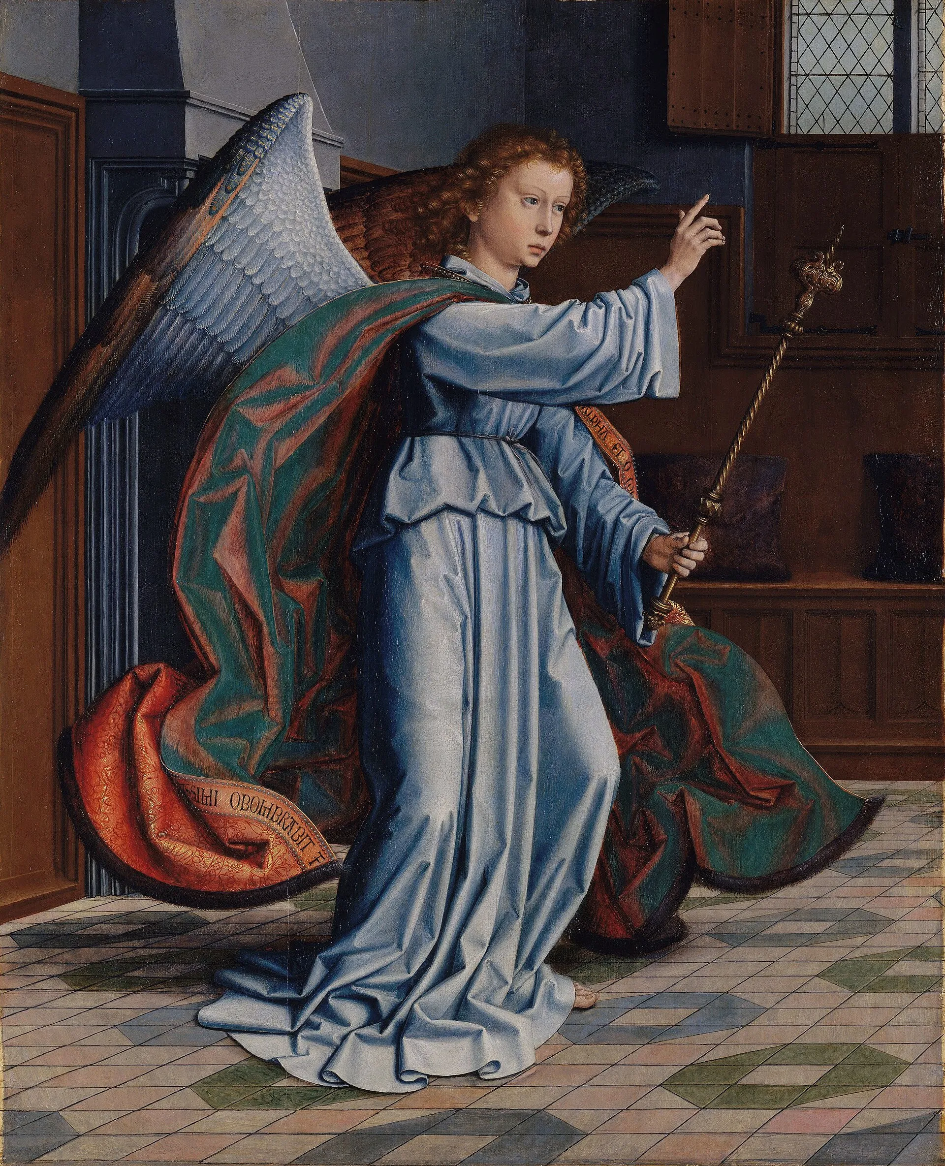 The Angel of the Annunciation by Gerard David, 1506