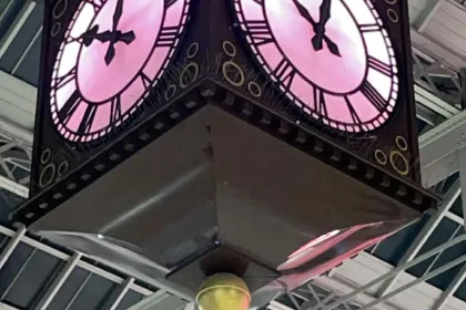 Station clock jigsaw puzzle