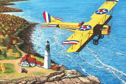 Bennett Barnstorming jigsaw puzzle